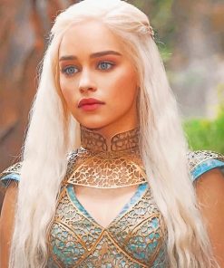 Daenerys Emilia Clarke Game Of Thrones Paint By Numbers