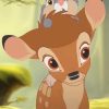 Disney Deer And Rabbit Paint By Numbers