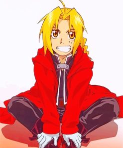 Edward Elric Fullmetal Alchemist Paint By Numbers