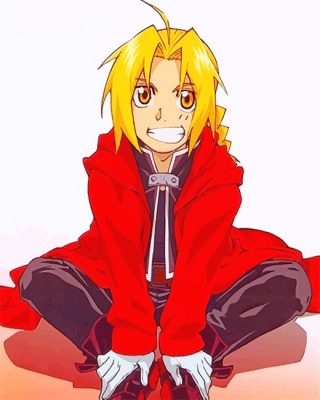 Edward Elric Fullmetal Alchemist Paint By Numbers