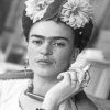 Frida Black And White Paint By Numbers