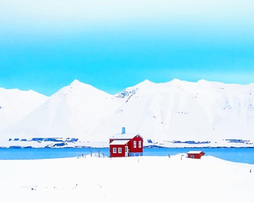 Iceland Weather Landscapes Paint By Numbers