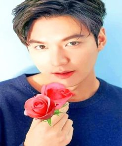 Lee Min Ho Flower Paint By Numbers