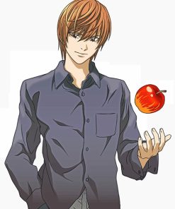 Light Yagami Death Note Serie Paint By Numbers