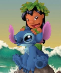 Lilo And Stitch Art Paint By Numbers