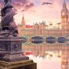 London House Of Parliament Art Paint By Numbers