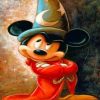 Mickey Mouse Art Paint By Numbers