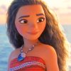 Moana Curly Hair Paint By Numbers