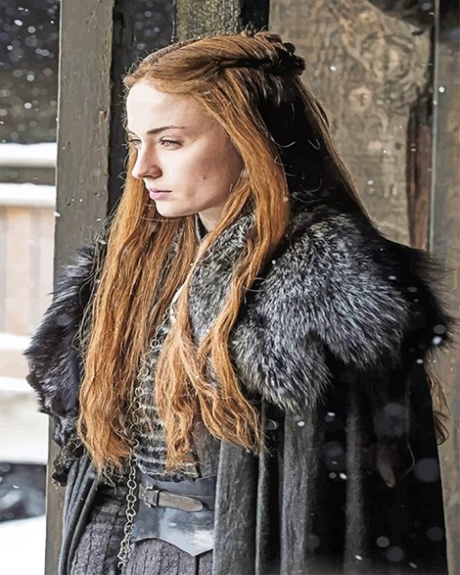 Sansa Stark Game Of Thrones Paint By Numbers