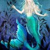 Stunning Mermaid Smiling Paint By Numbers