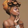 African Woman Beauty Paint By Numbers