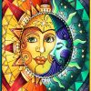 Art Sun And Moon Paint By Numbers