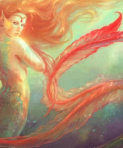 Beautiful Mermaid Paint By Numbers