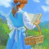 Belle Disney Princess Reading Book Paint By Numbers