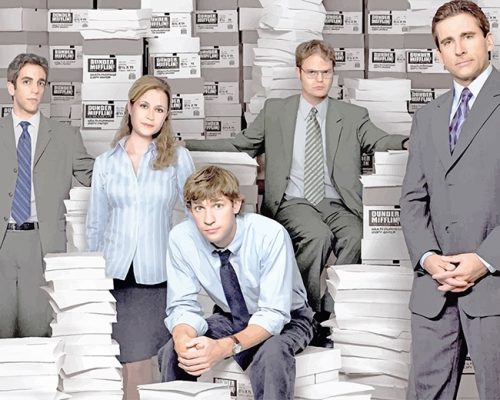 Characters The Office Paint By Numbers