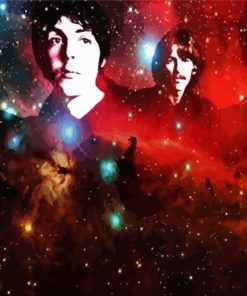 Galaxy Beatles Paint By Numbers