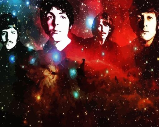Galaxy Beatles Paint By Numbers