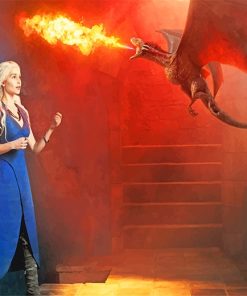 Game Of Thrones Daenerys Targaryen Paint By Numbers