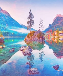 Hintersee Lake Germany Paint By Numbers