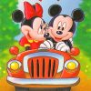 Mickey Mouse And Minnie Mouse Paint By Numbers