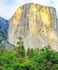 Mountain Yosemite California Paint By Numbers