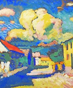 Murnau Dorfstrasse Wassily Kandinsky Paint By Numbers