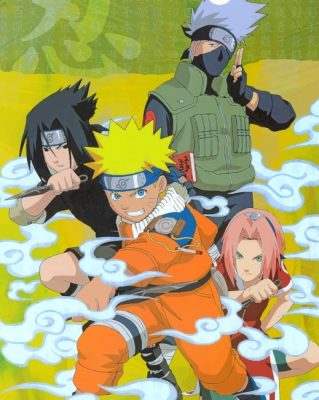 Naruto Sasuke Itachi Sakura Kakashi Paint By Numbers