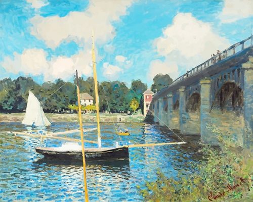 The Bridge At Argenteuil Paint By Numbers