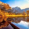 Yosemite Valley View California Paint By Numbers