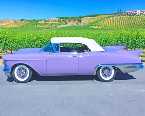 Antique Purple Car Paint By Numbers