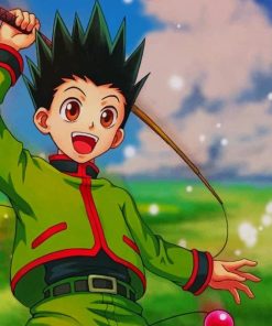 Gon Freecss Hunter X Hunter Paint By Numbers