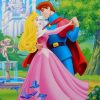 Dancing Sleeping Beauty And Prince Paint By Numbers