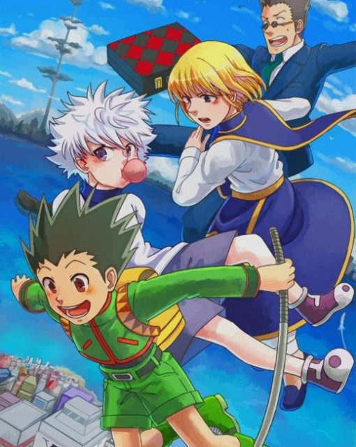 Hunter X Hunter paint by numbers