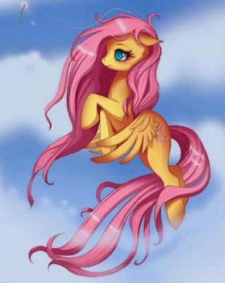 Pony Fluttershy paint by numbers