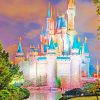 Cinderella Castle Walt Disney Paint By Numbers