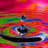 Colorful Water Drop Art Paint By Numbers