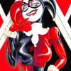 Harley Quinn Cartoon Paint By Numbers