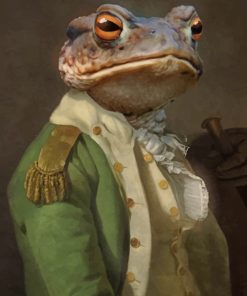 Joseph Ducreux Frog Paint by numbers