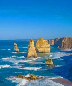 Port Campbell National Park Seascape paint by numbers