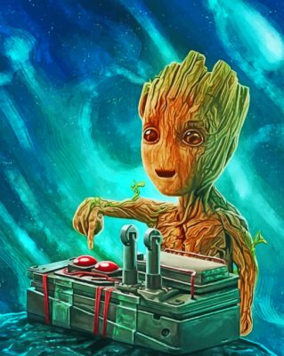 Dj Groot paint by number