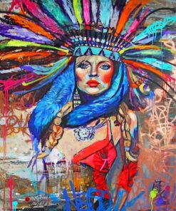 bohemian-woman-paint-by-number