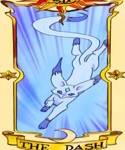 anime-Cardcaptor-Sakura-THE-DASH-Clow-card-paint-by-number