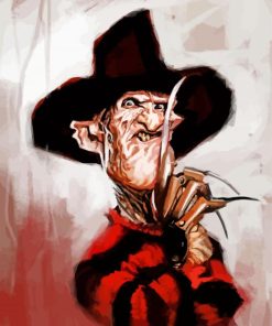 freddy-krueger-paint-by-number