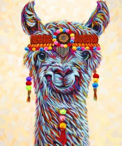 hippie-lama-paint-by-number