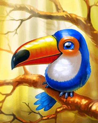 toucan-bird-paint-by-numbers