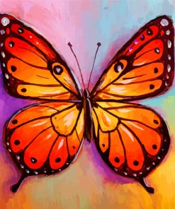 Monarch Butterfly Paint by numbers