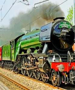 flying-scotsman-paint-by-numbers