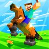 horseman-minecraft-paint-by-numbers