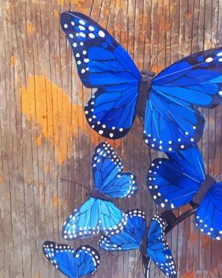 Blue-monarch-butterfly-paint-by-number