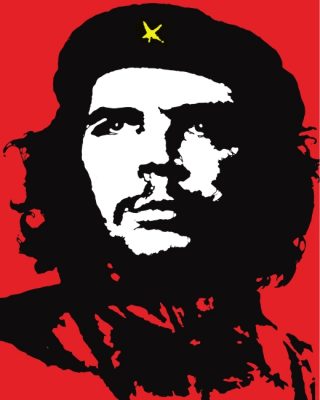 Che Guevara Poster Paint by numbers